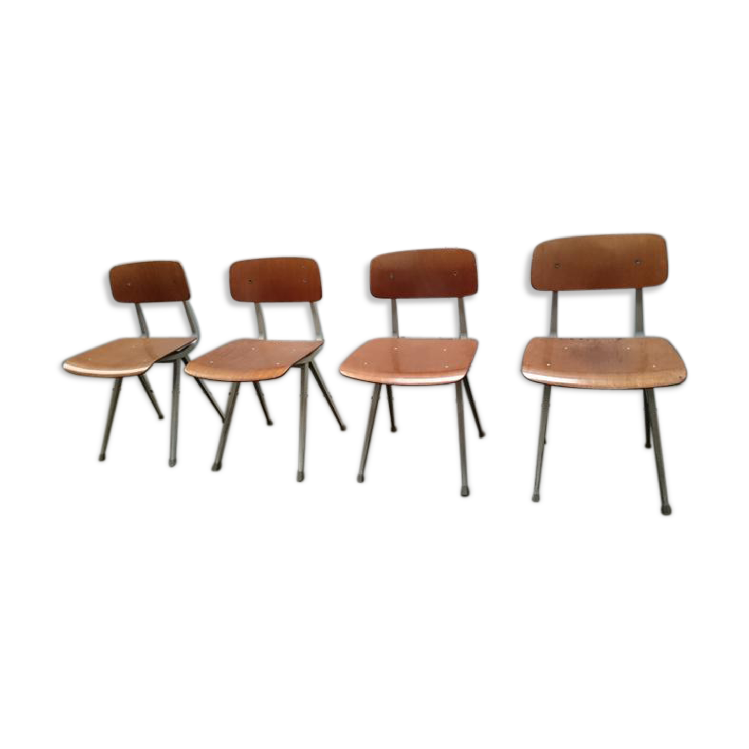 Chairs Result by Friso Kramer for Ahrend Cirkel, 1950 s, set of 4
