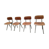 Chairs Result by Friso Kramer for Ahrend Cirkel, 1950 s, set of 4