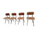 Chairs Result by Friso Kramer for Ahrend Cirkel, 1950 s, set of 4