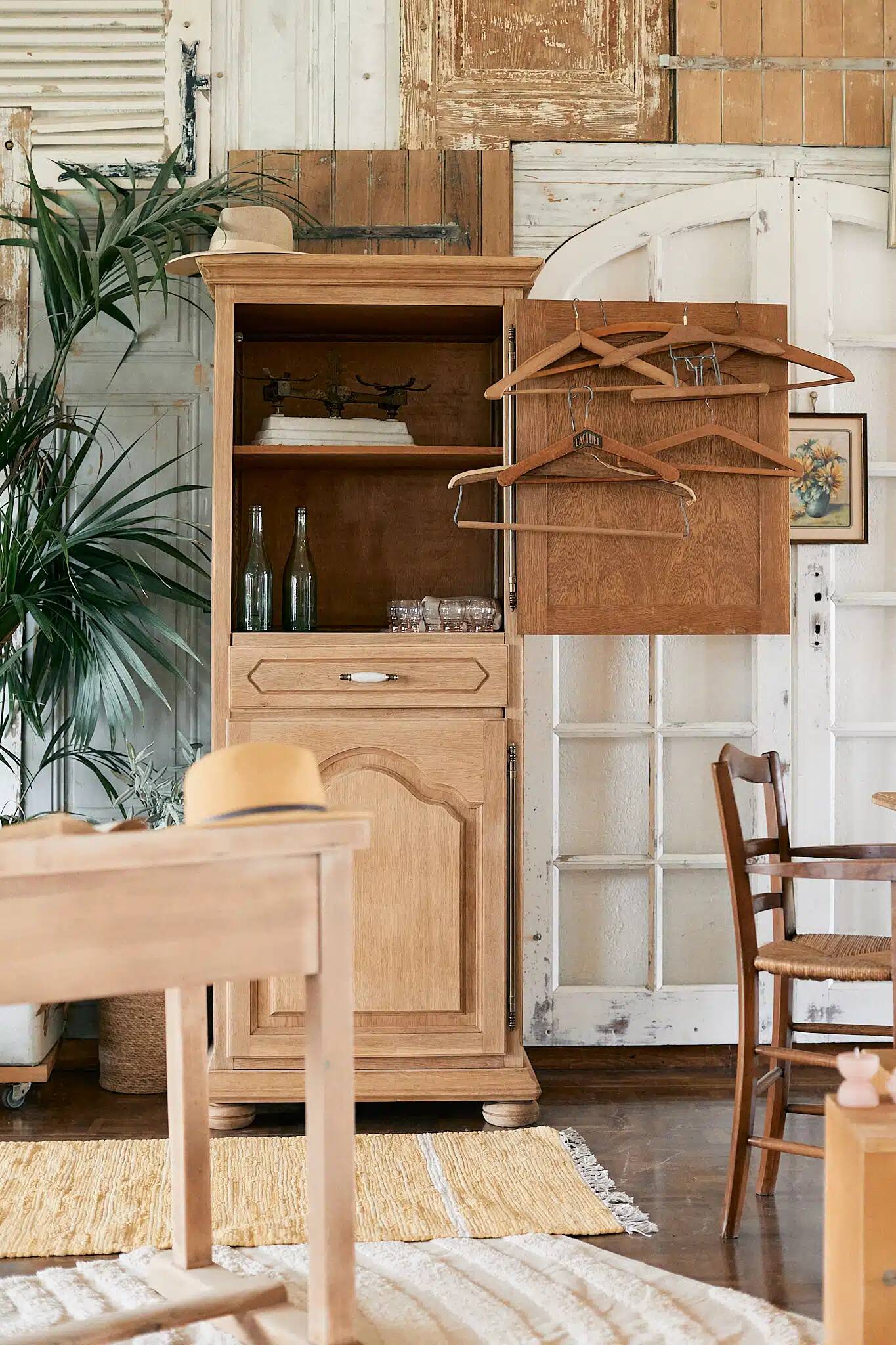 Ensemble de 2 bouteilles vintage « fritillaire »