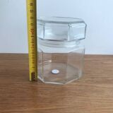 Vintage arcoroc octime model hermetic glass jar