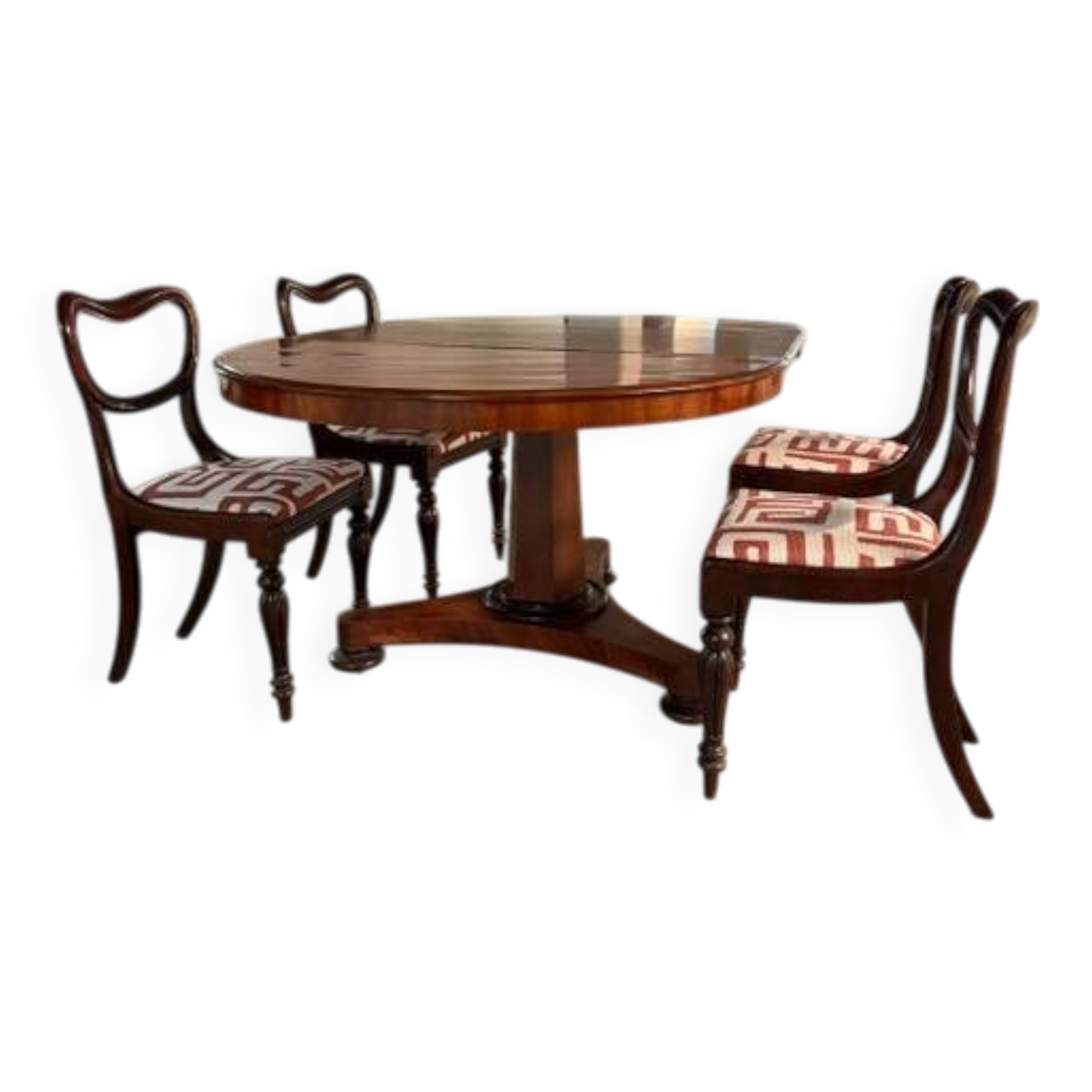Table William IV (fin 18è s.) acajou