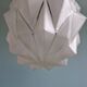 Art Deco pendant lamp in satin glass, 1920s-30s