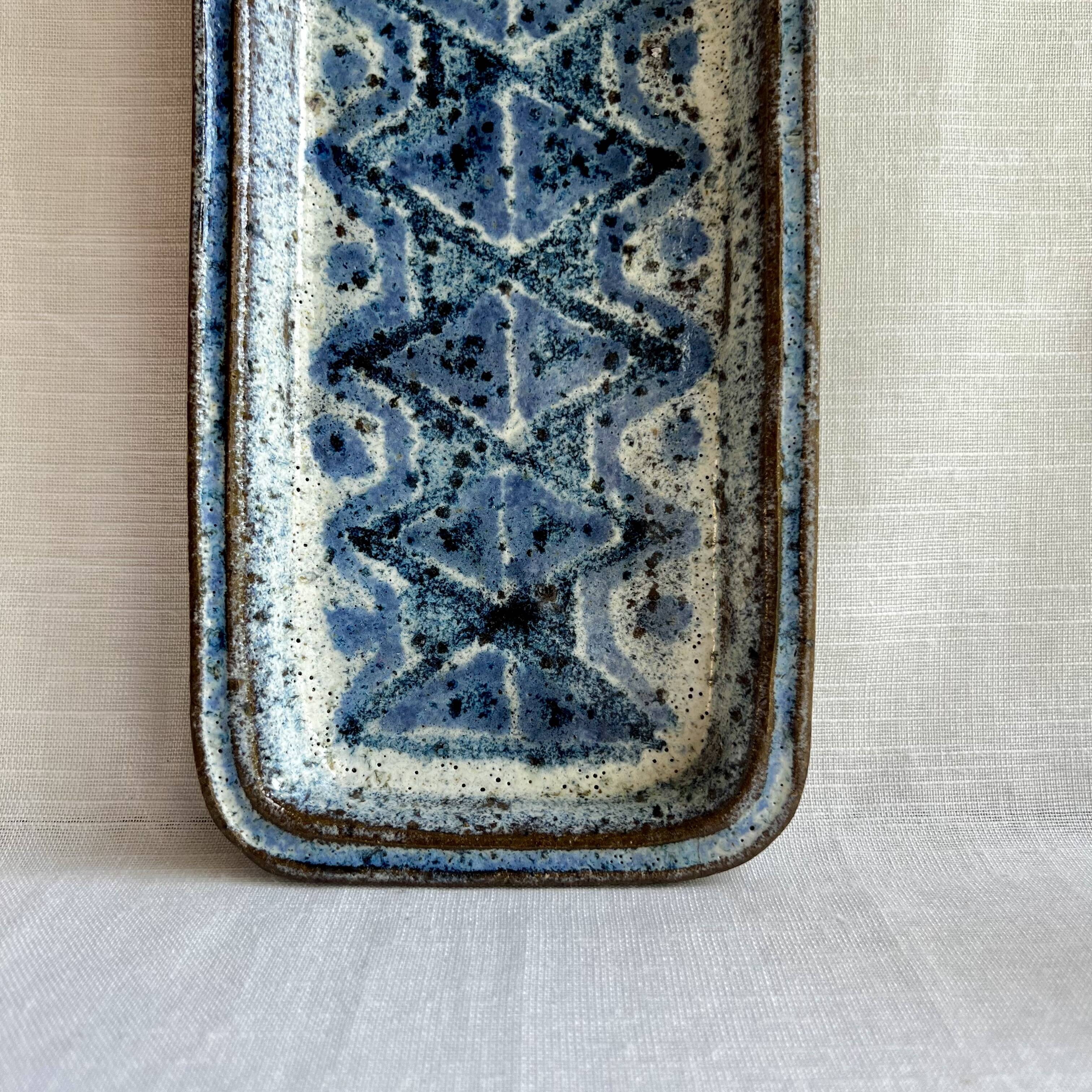 Mural Plate in Stoneware Herluf Gottschalk Olsen – Illum Bolighus, 1960