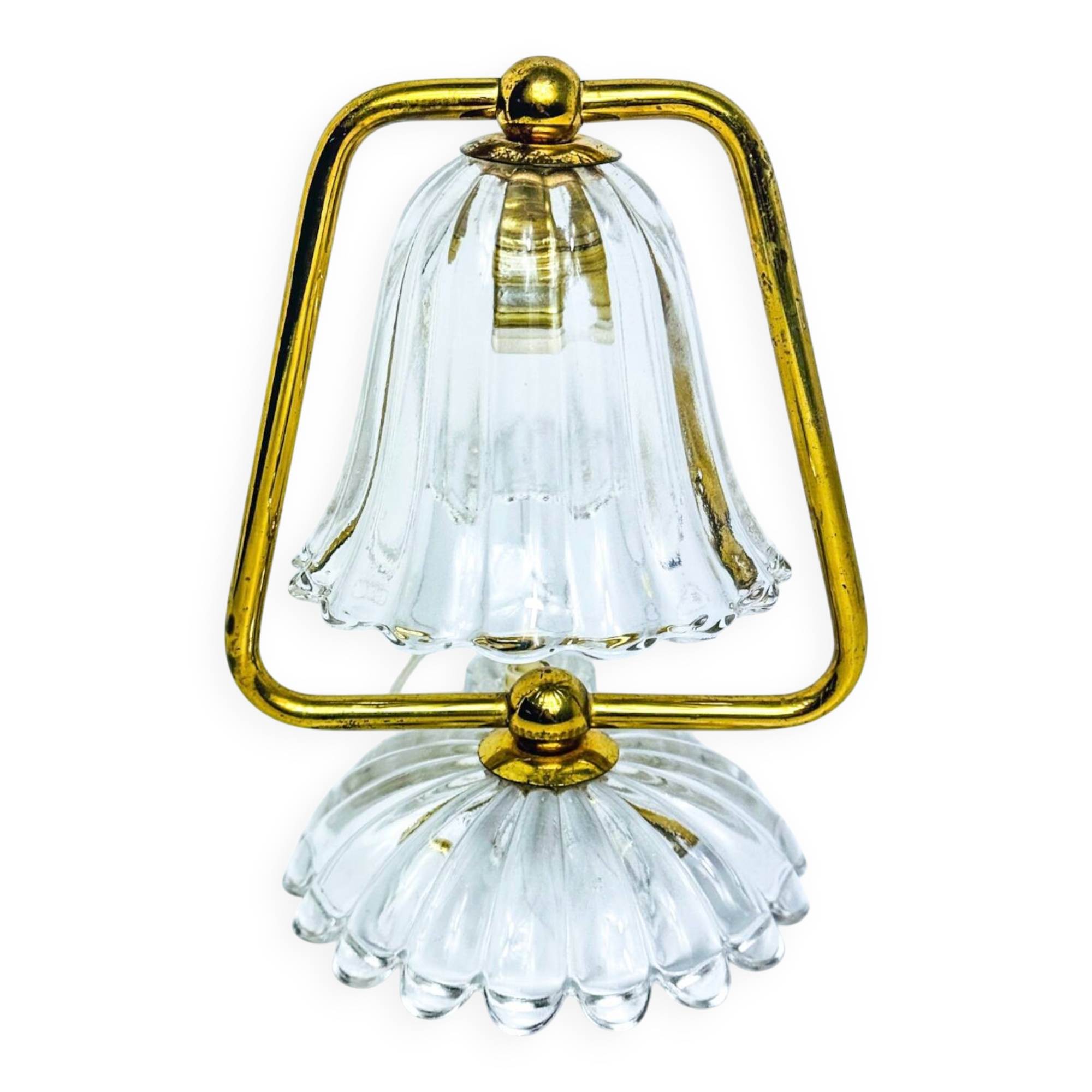 Lampe verre Murano