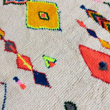 Handmade moroccan berber carpet 260 x 154 cm