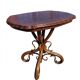 Thonet No. 1 curved wooden side table from the 19th century.