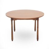 Round teak table top, 1960s