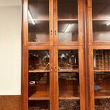 Classic English Mahogany Library Cabinet