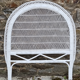 Headboard in bamboo, rattan and wicker