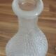 Thick duck-shaped glass carafe