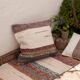 Handmade recycled cotton rug - Multicolor