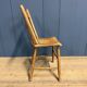 Set of four painted Dutch kitchen chairs.