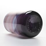 Claude Morin, blown glass roller vase, France 1975