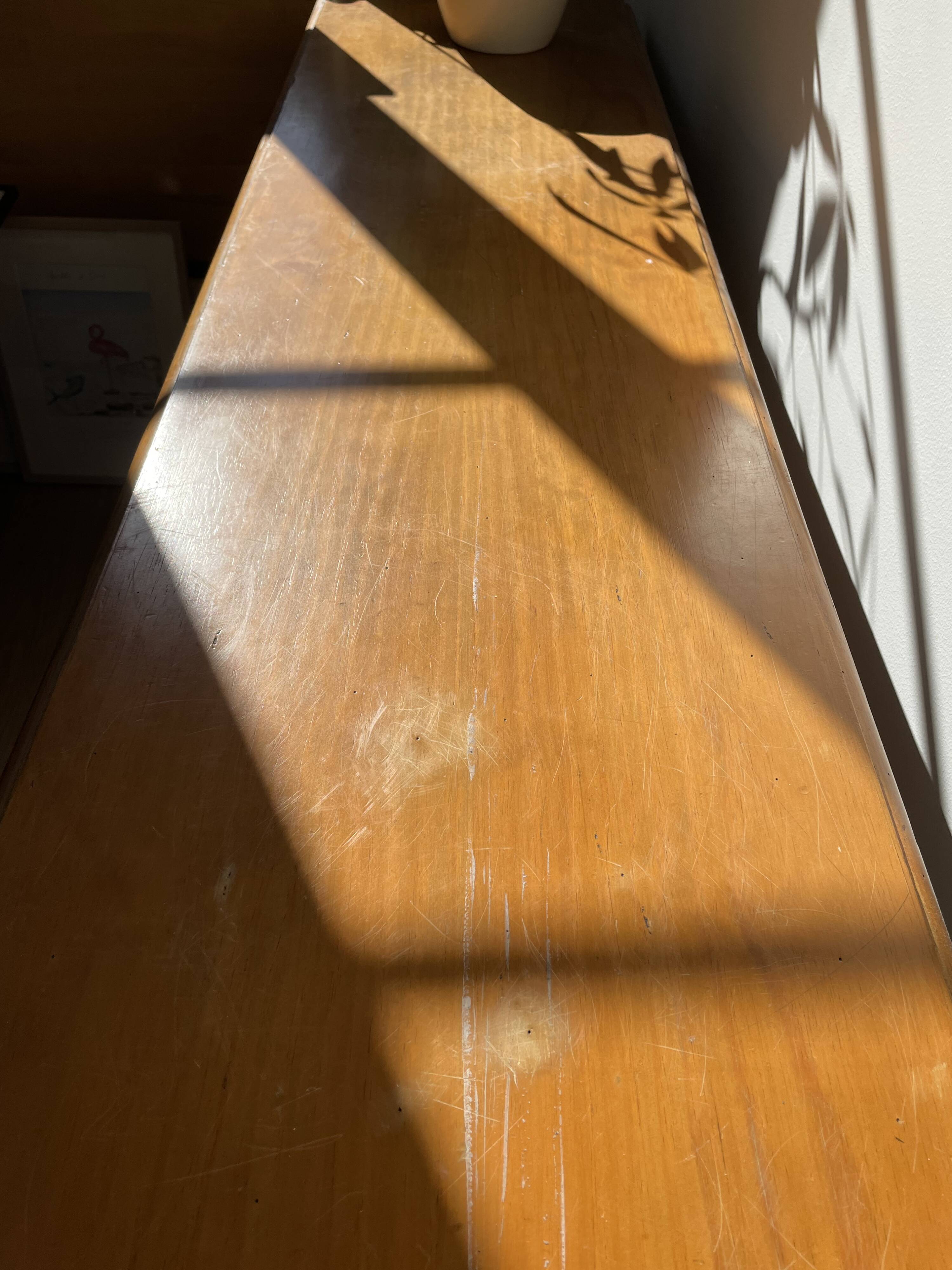 Console en bois de style provençal