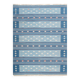 Ocean - 100% hand-woven cotton rug