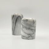 Marble candleholder set, Danish design, 1970s, production: Denmark