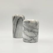 Marble candleholder set, Danish design, 1970s, production: Denmark