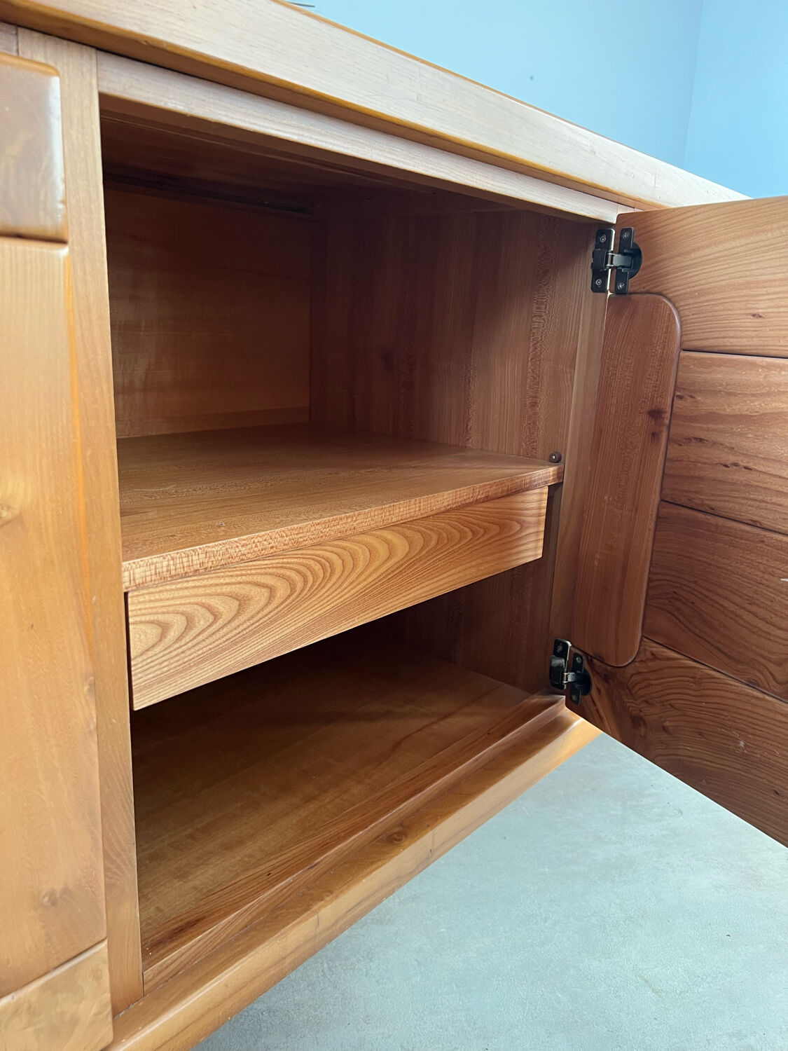 Bawn enfilade house Regain solid elm XXL 4 doors