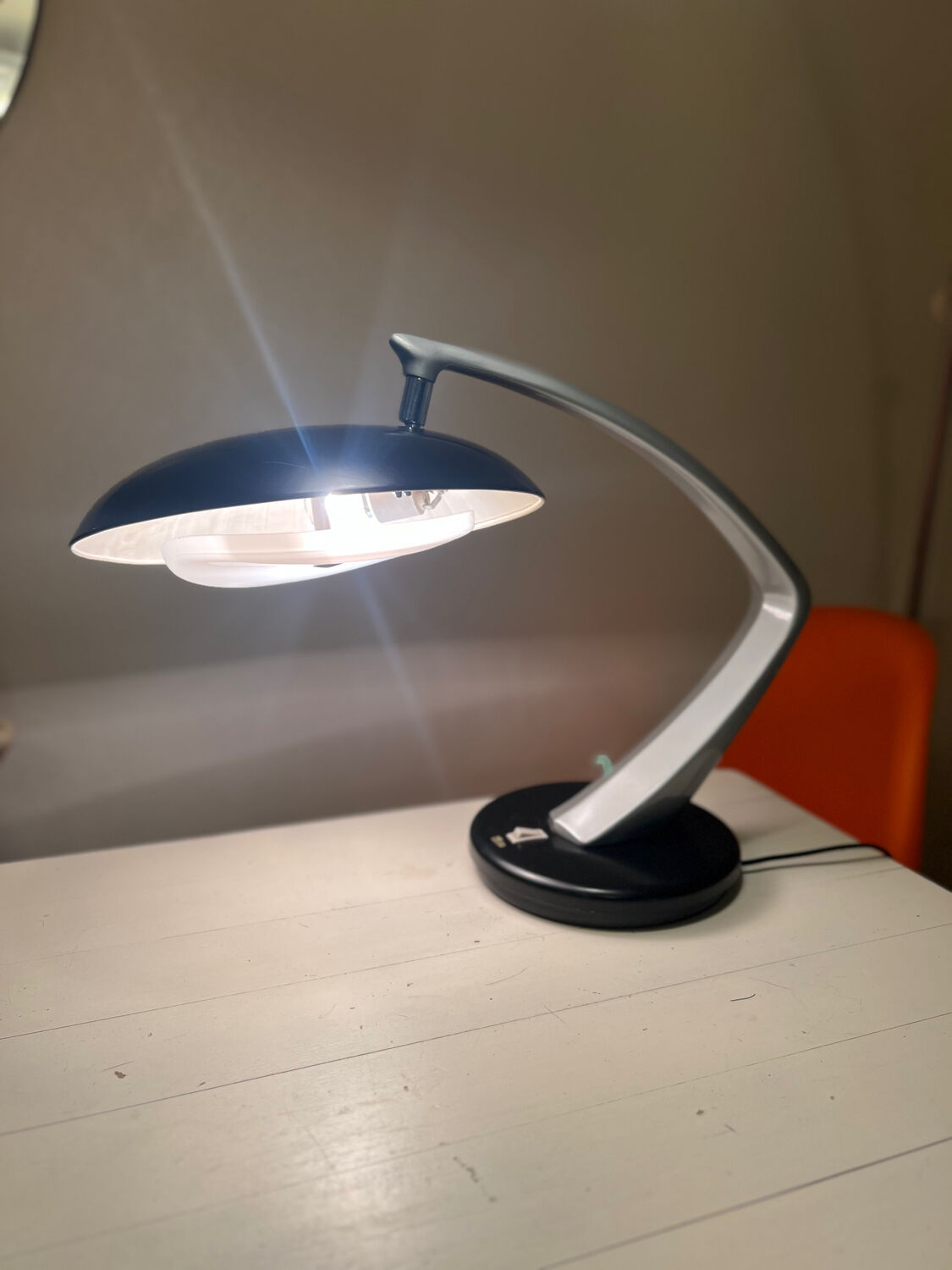 Boomerang FASE lamp from the 1960s
