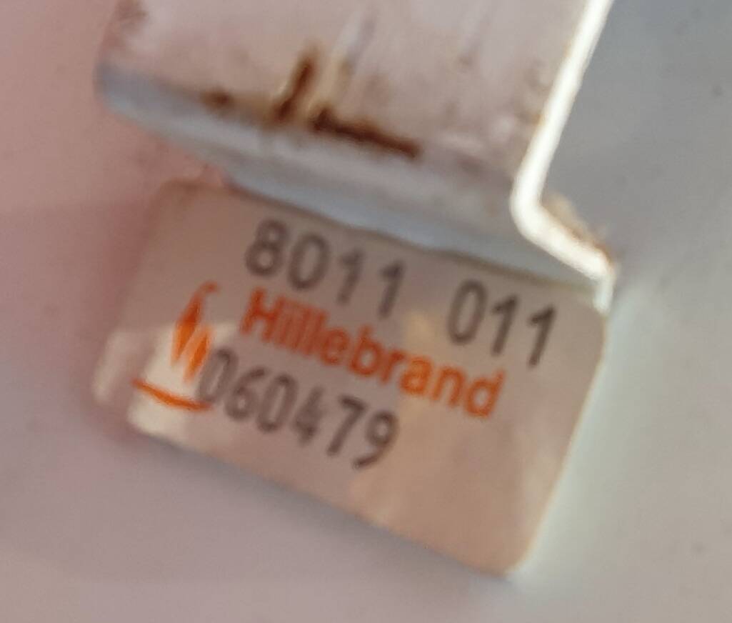 Miroir rond vintage en aluminium Egon Hillebrand, ø 53 cm, années 1960, Allemagne