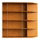 vintage wall unit | wall-mounted cabinet | bookcase