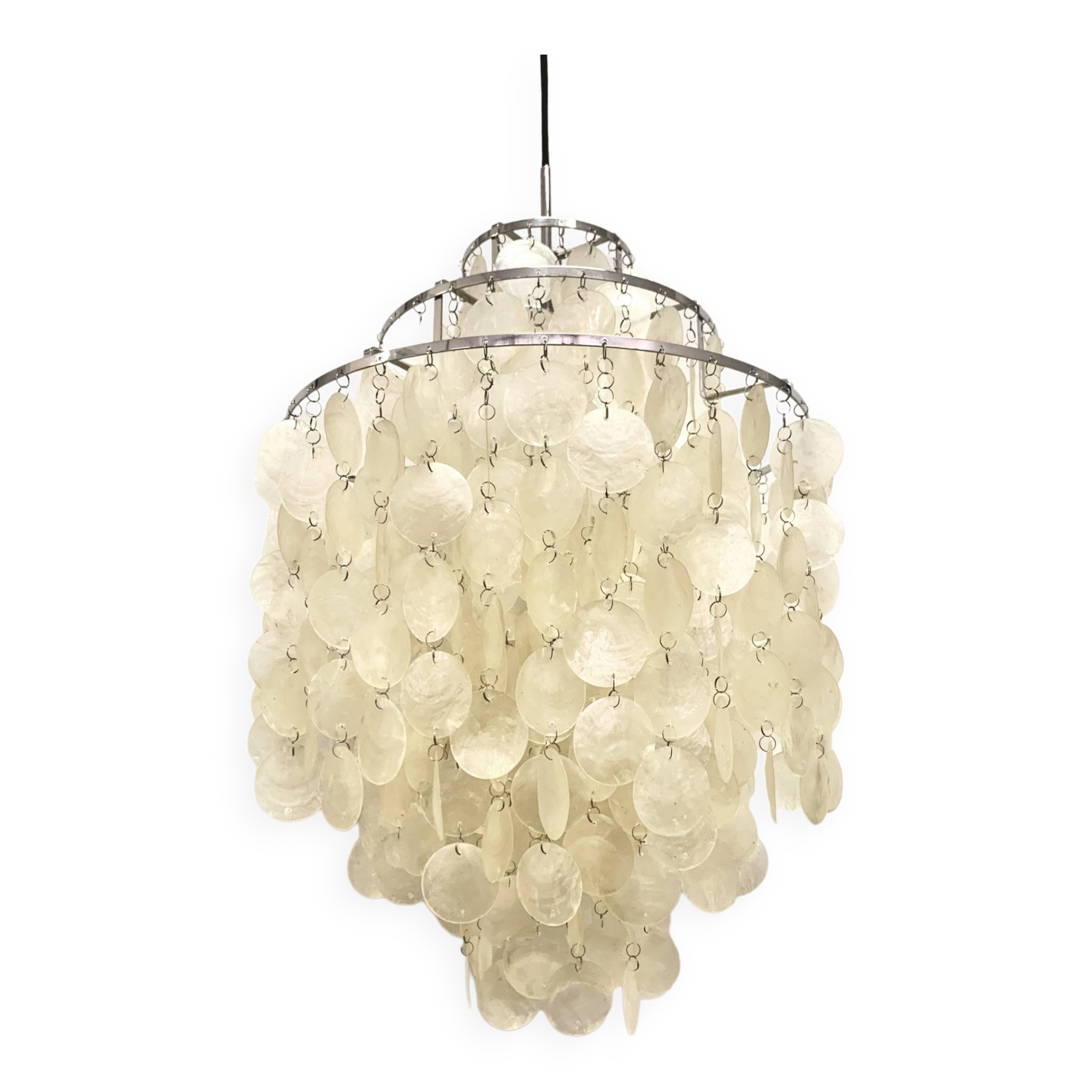 Verner Panton "Fun" pendant lights produced by Frandsen - 2 available