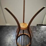Former worker basket serving piece of professional furniture fruit wood support early 1900