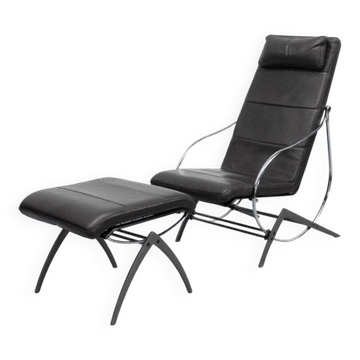 Zanotta Smirne chaise longue Gianfranco Gualtirotti