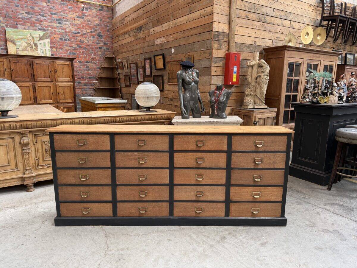 Workshop furniture from the early 20th century.