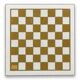 FEM chessboard Italy in glass 1970s