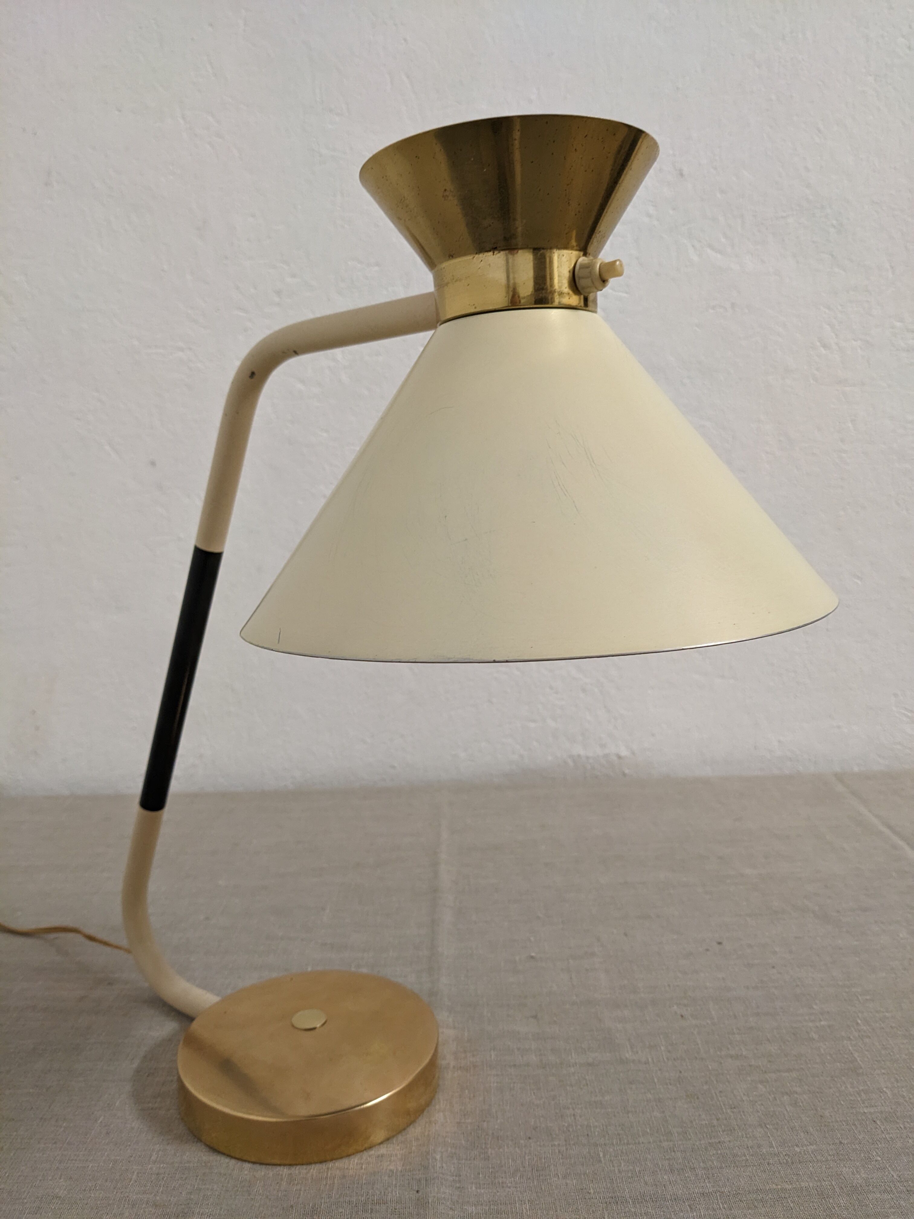 Desk lamp "Diabolo" n°450 of Jumo years 50/60