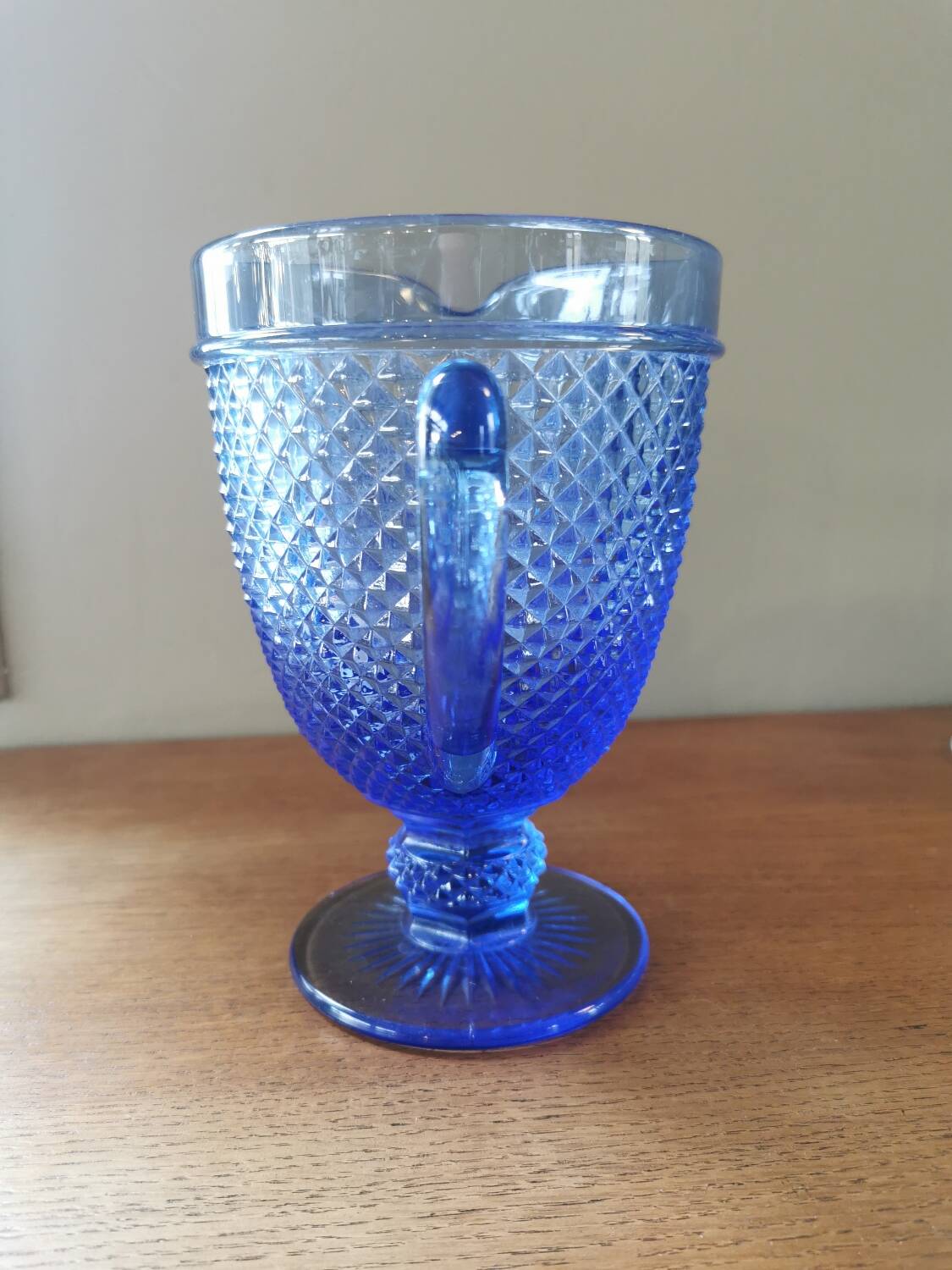 Vista Alegre Vintage Blue Pitcher