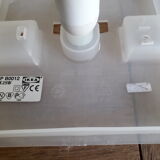 Ikea lamp ice cube frosted glass vintage