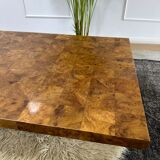 Design coffee table style elm magnifying glass