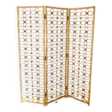 Rattan screen from the 1950s