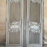Pair of patinated doors