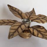 Wall light leaves by Willy Daro, 70s