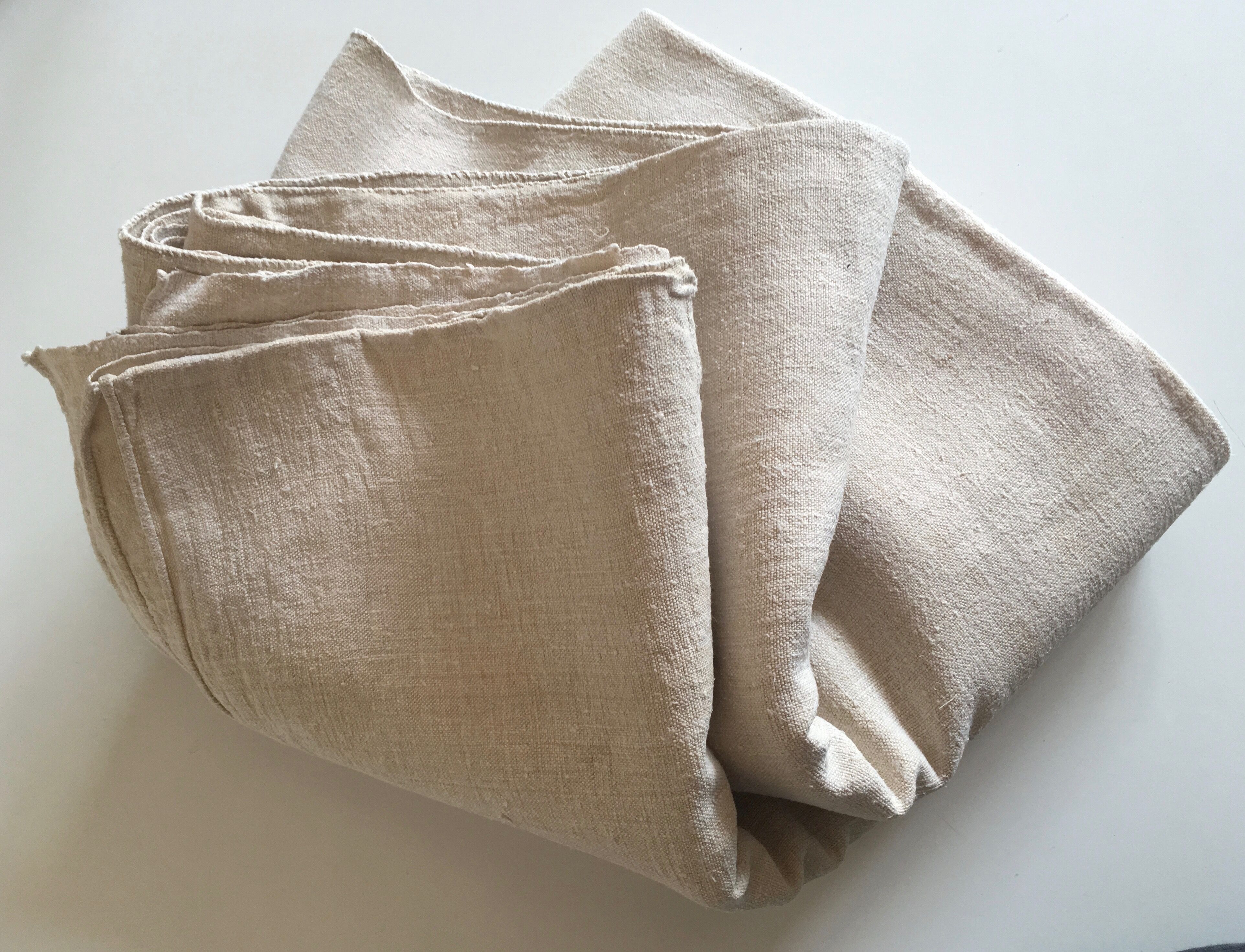 Raw hemp case 19th 240cm x 220cm