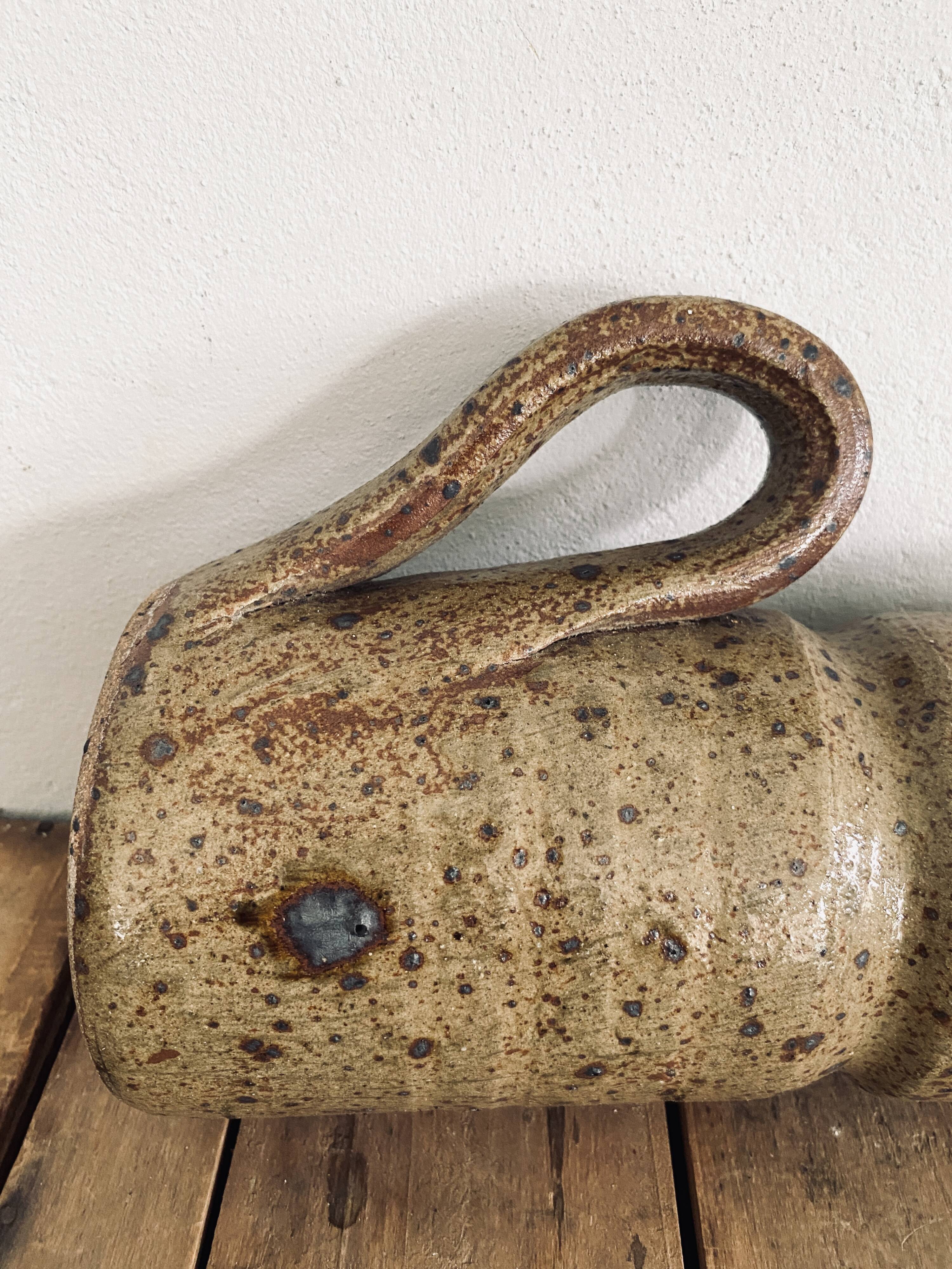 La Borne pyrite sandstone vase