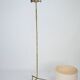 Mid-Century Italian Solid Brass Faux Bamboo Floor Lamp, 1960s