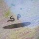 Dabbling plate with trompe l'oeil fish, signed sp,