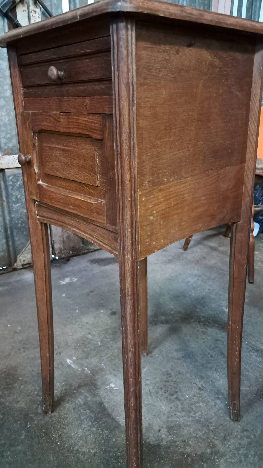 Art nouveau bedside table