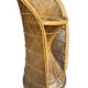 Natural Rattan Stool from the 1960s France