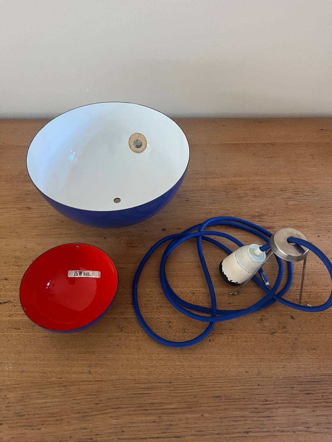 2x Vintage Verner Panton Flowerpot lamp - Louis Poulsen