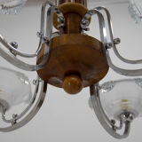 Art deco chandelier  1930s