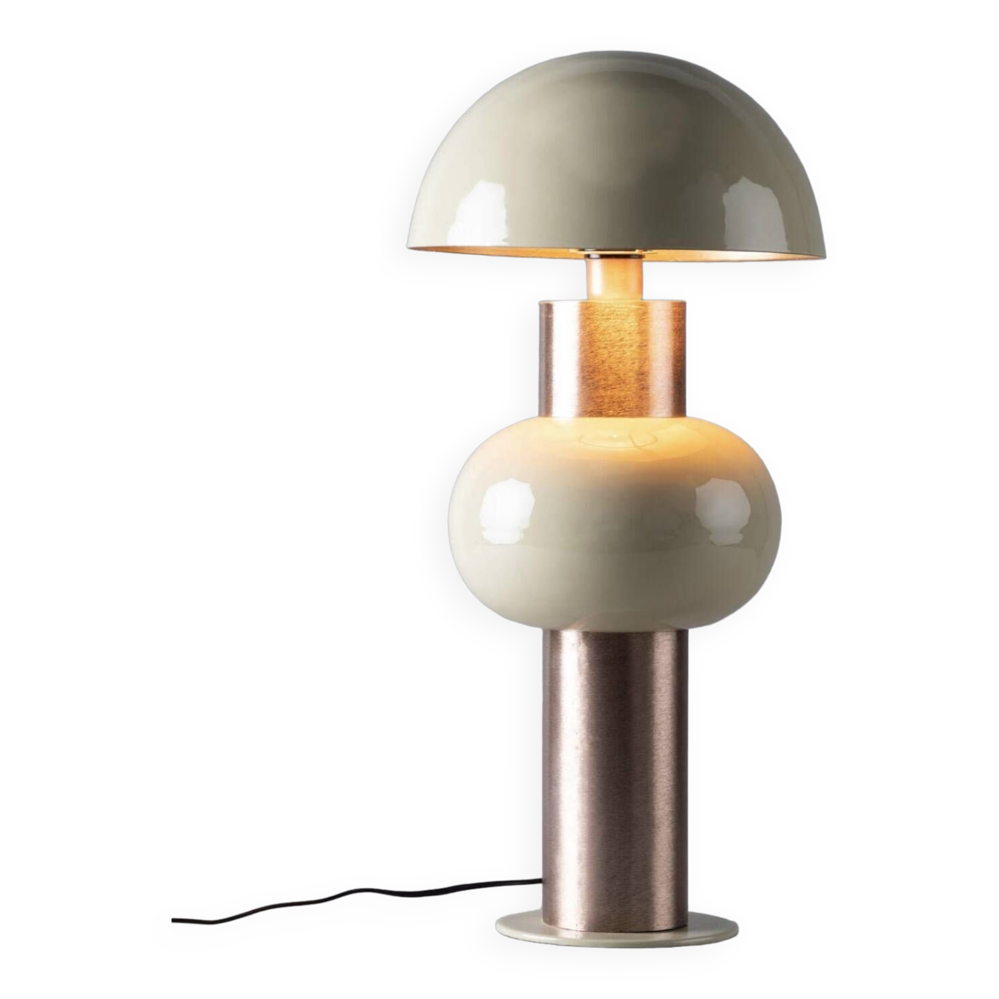 Iron table lamp