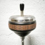 Free-standing ashtray with magazine rack