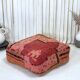 Moroccan kilim pouf