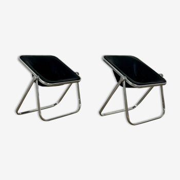 Plona Desk Chair by Giancarlo Piretti for Castelli 1970S